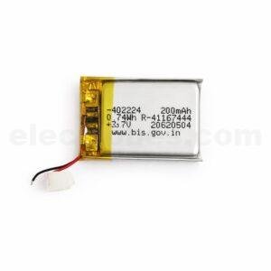 Buy 200mAh 3.7V 1S Rechargeable Lithium-ion Battery li ion Lithium li-ion Battery online at best price and delivery in islamabad rawalpindi lahore peshawar faisalabad karachi hyderabad quetta wah taxila multan sialkot mardan Pakistan 