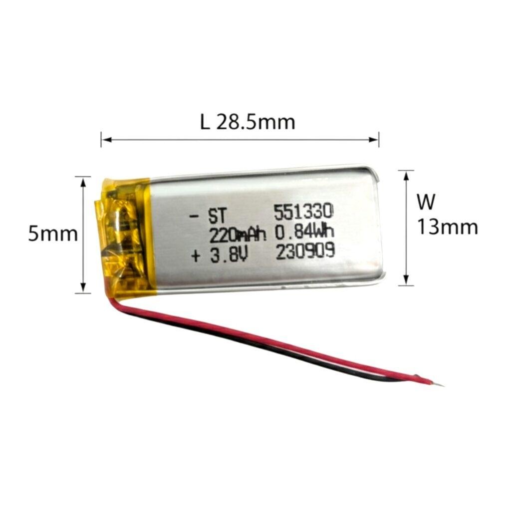 Buy 220mAh 3.7V 1S Rechargeable Lithium-ion Battery li ion Lithium li-ion Battery online at best price and delivery in islamabad rawalpindi lahore peshawar faisalabad karachi hyderabad quetta wah taxila multan sialkot mardan Pakistan 