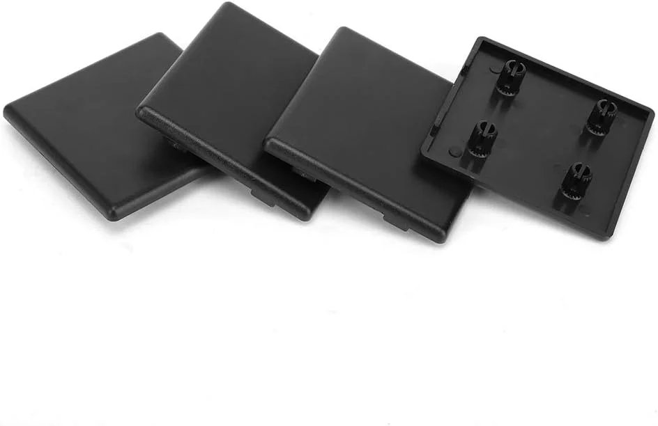 Buy ABS Plastic End Cap Cover for Aluminum Extrusion Profile 4040 Dual Slot of 20mm online at best price and delivery in islamabad rawalpindi lahore peshawar faisalabad karachi hyderabad quetta wah taxila multan sialkot mardan Pakistan 