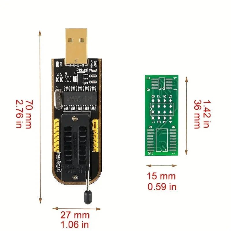 Buy EEPROM Programmer Software – CH341A USB Flash BIOS Tool online at best price and delivery in islamabad rawalpindi lahore peshawar faisalabad karachi hyderabad quetta wah taxila multan sialkot mardan Pakistan