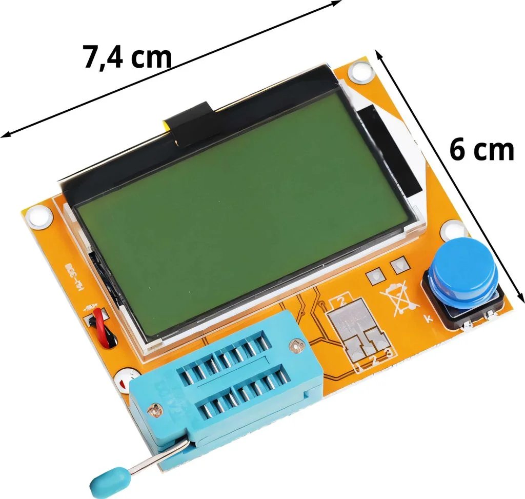 Buy LCD Display Transistor Tester with ESR Meter LCRT4 online at best price and delivery in islamabad rawalpindi lahore peshawar faisalabad karachi hyderabad quetta wah taxila multan sialkot mardan Pakistan