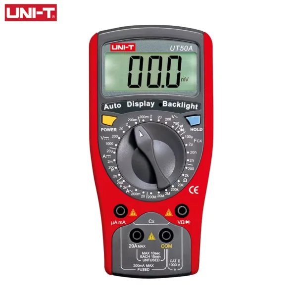 Buy UNI-T UT50A Portable DMM Digital Multimeters online at best price and delivery in islamabad rawalpindi lahore peshawar faisalabad karachi hyderabad quetta wah taxila multan sialkot mardan Pakistan