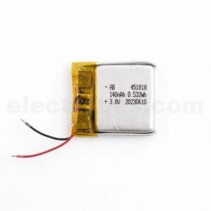 Buy 140mAh 3.7V 1S Rechargeable Lithium-ion Battery li ion Lithium li-ion Battery (Copy) online at best price and delivery in islamabad rawalpindi lahore peshawar faisalabad karachi hyderabad quetta wah taxila multan sialkot mardan Pakistan