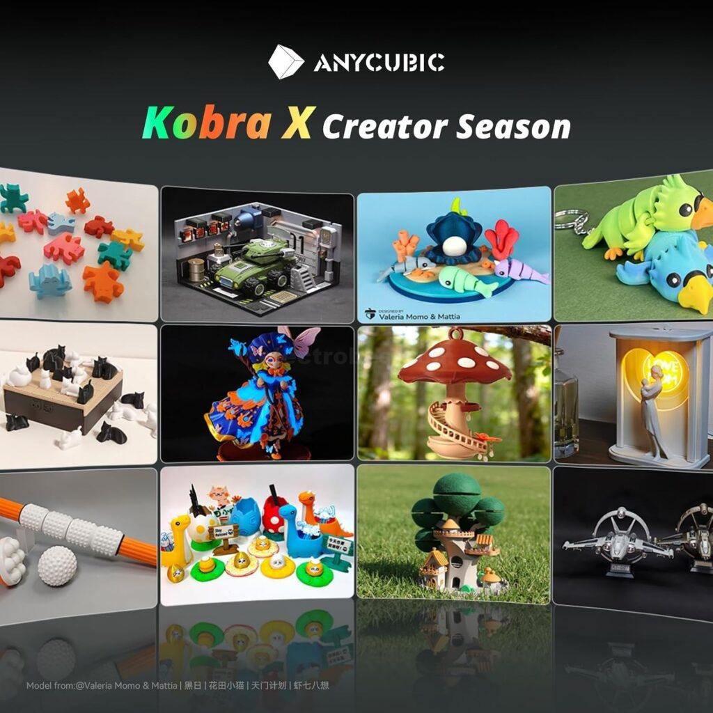 Buy Anycubic Kobra X Multicolor 3D Printer online at best price and delivery in islamabad rawalpindi lahore peshawar faisalabad karachi hyderabad quetta wah taxila multan sialkot mardan Pakistan 