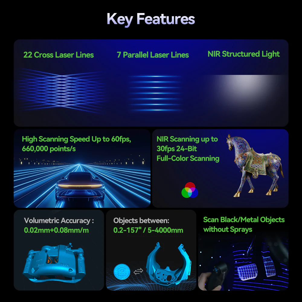 Buy Creality CR-Scan Raptor Pro 3D Scanner for 3D Printing online at best price and delivery in islamabad rawalpindi lahore peshawar faisalabad karachi hyderabad quetta wah taxila multan sialkot mardan Pakistan