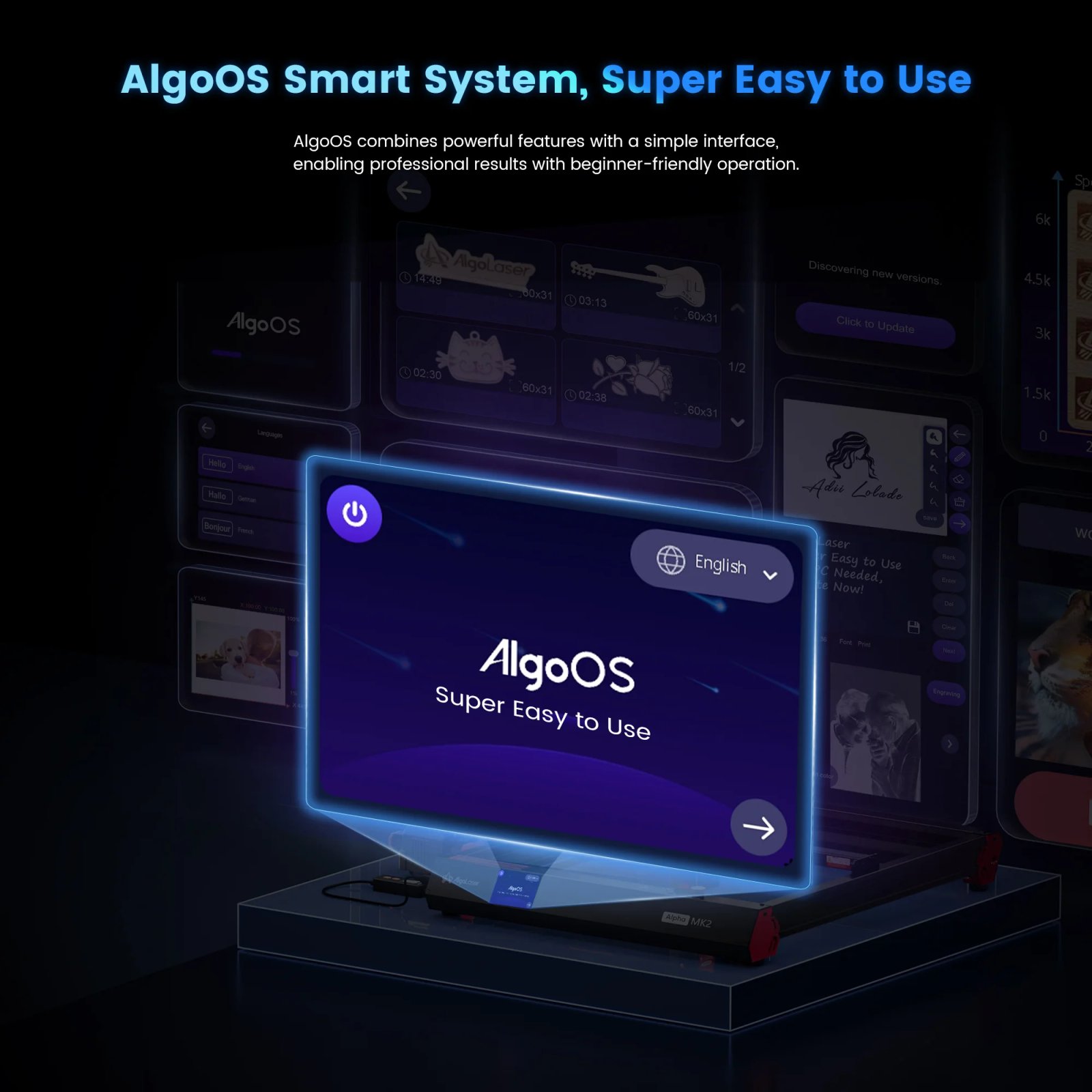 Buy AlgoLaser Delta 40W Diode Laser Engraver online at best price and delivery in islamabad rawalpindi lahore peshawar faisalabad karachi hyderabad quetta wah taxila multan sialkot mardan Pakistan 