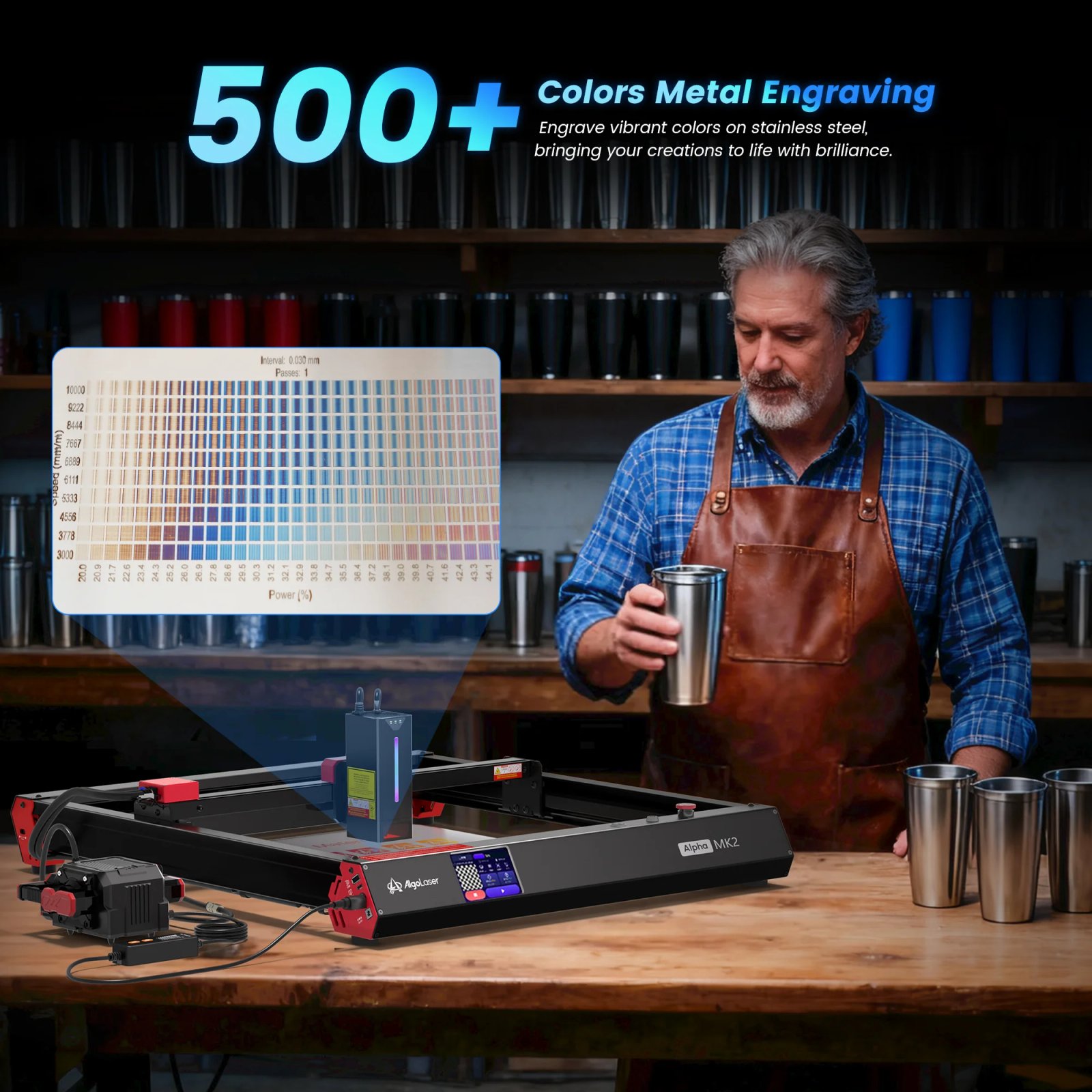 Buy AlgoLaser Delta 40W Diode Laser Engraver online at best price and delivery in islamabad rawalpindi lahore peshawar faisalabad karachi hyderabad quetta wah taxila multan sialkot mardan Pakistan 