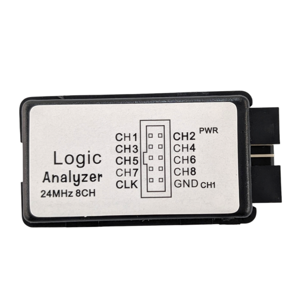 Buy USB Logic Analyzer Set 24MHz Mini Logic Analyzer 8 Channel Input Logic Analyzer Device with USB Cable and Jump Wire online at best price and delivery in islamabad rawalpindi lahore peshawar faisalabad karachi hyderabad quetta wah taxila multan sialkot mardan Pakistan