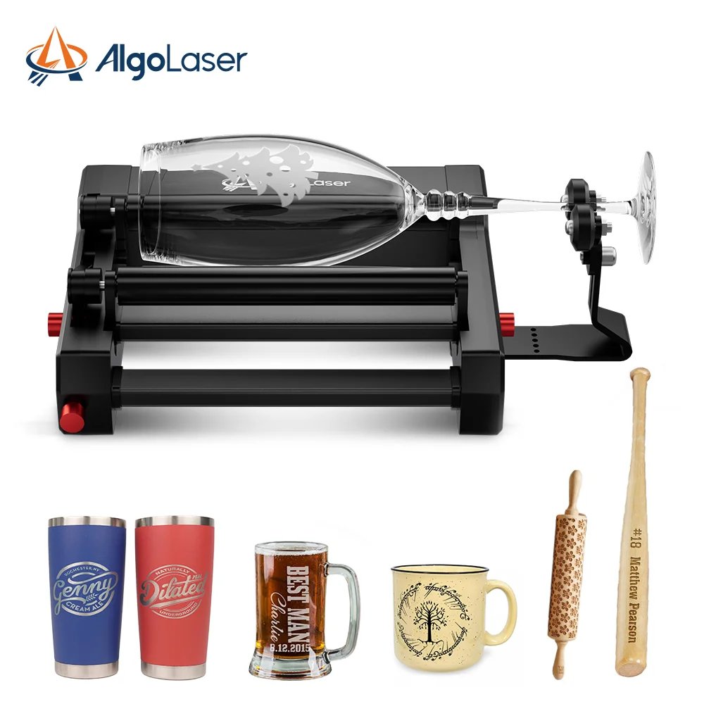 Buy AlgoLaser Mini Rotary Roller for Laser Engraver – 360° Adjustable Y-Axis Rotary online at best price and delivery in islamabad rawalpindi lahore peshawar faisalabad karachi hyderabad quetta wah taxila multan sialkot mardan Pakistan
