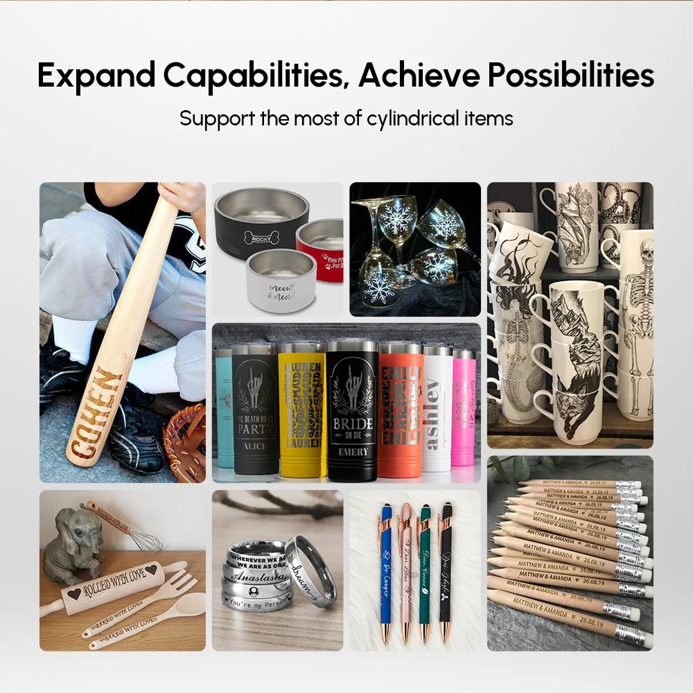 Buy AlgoLaser Mini Rotary Roller for Laser Engraver – 360° Adjustable Y-Axis Rotary online at best price and delivery in islamabad rawalpindi lahore peshawar faisalabad karachi hyderabad quetta wah taxila multan sialkot mardan Pakistan 