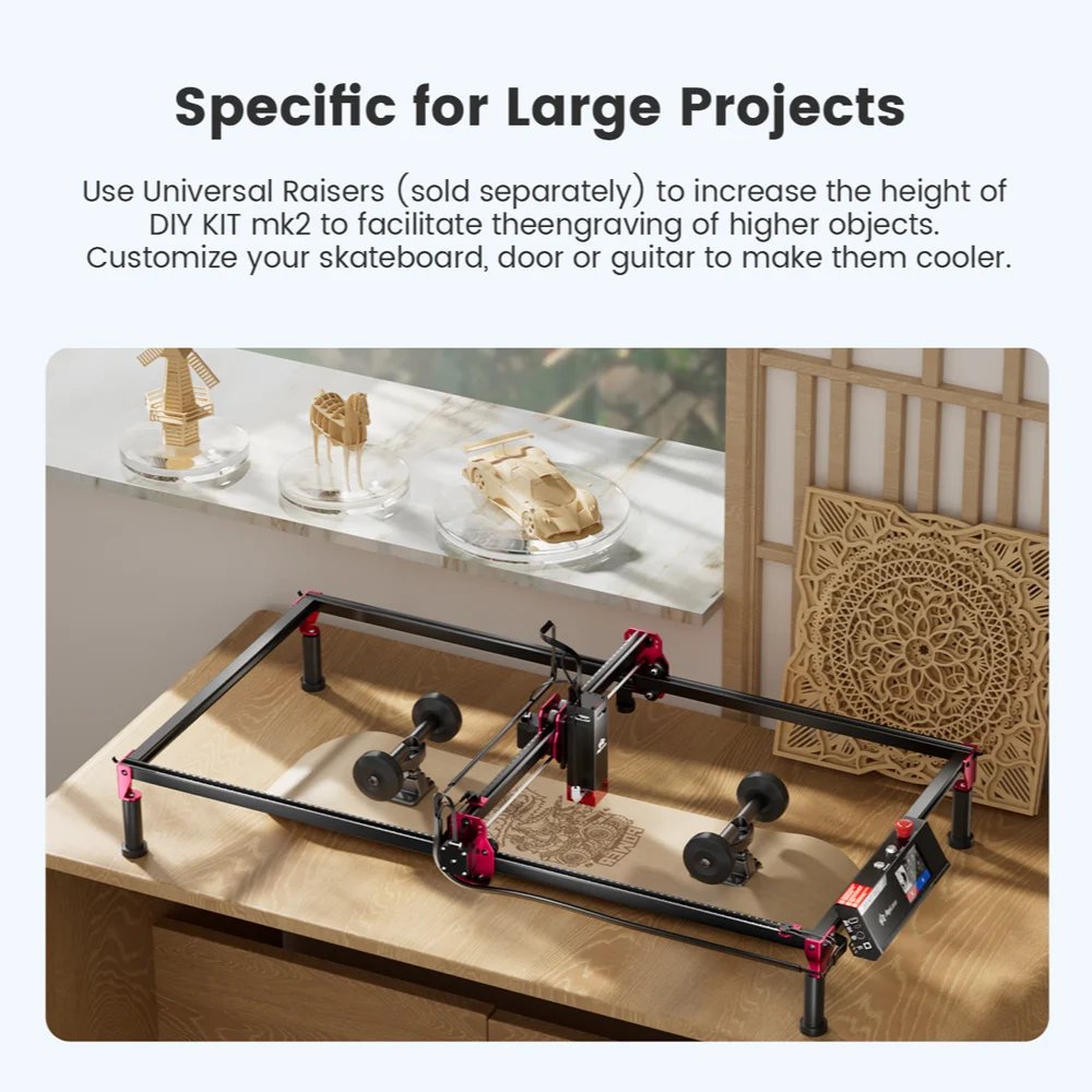 Buy AlgoLaser Y-axis Extension Kit Laser Engraver Area Expansion Kit for DIY KIT MK2 Alpha MK2 online at best price and delivery in islamabad rawalpindi lahore peshawar faisalabad karachi hyderabad quetta wah taxila multan sialkot mardan Pakistan 