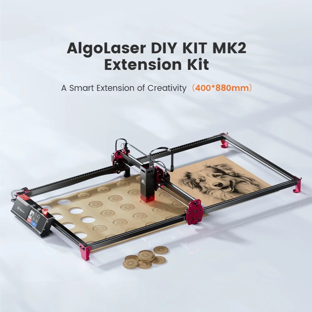 Buy AlgoLaser Y-axis Extension Kit Laser Engraver Area Expansion Kit for DIY KIT MK2 Alpha MK2 online at best price and delivery in islamabad rawalpindi lahore peshawar faisalabad karachi hyderabad quetta wah taxila multan sialkot mardan Pakistan 