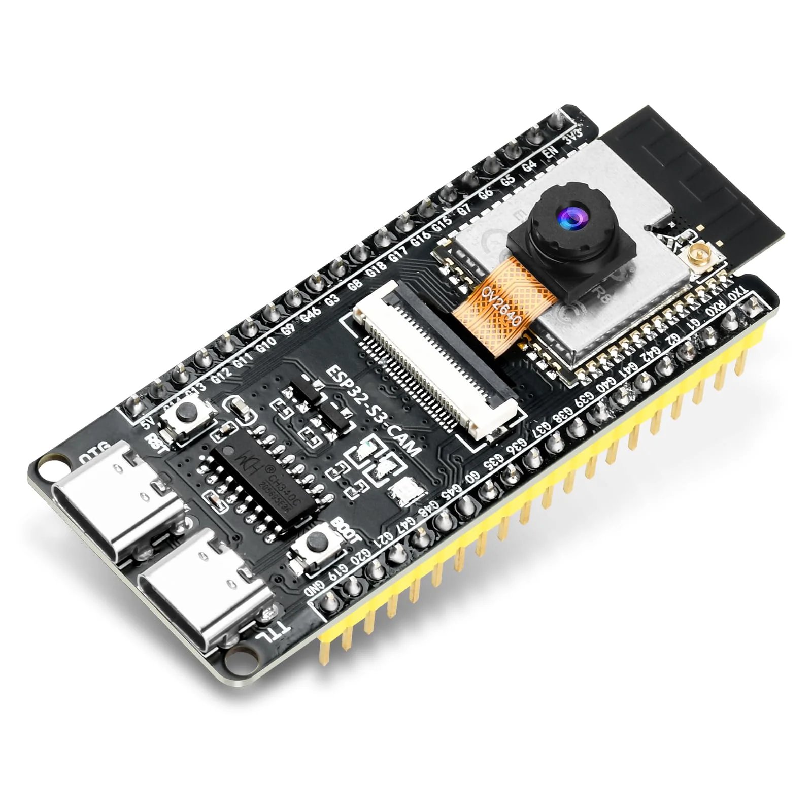 Buy ESP32-S3 CAM Development Board with OV2640 Camera online at best price and delivery in islamabad rawalpindi lahore peshawar faisalabad karachi hyderabad quetta wah taxila multan sialkot mardan Pakistan