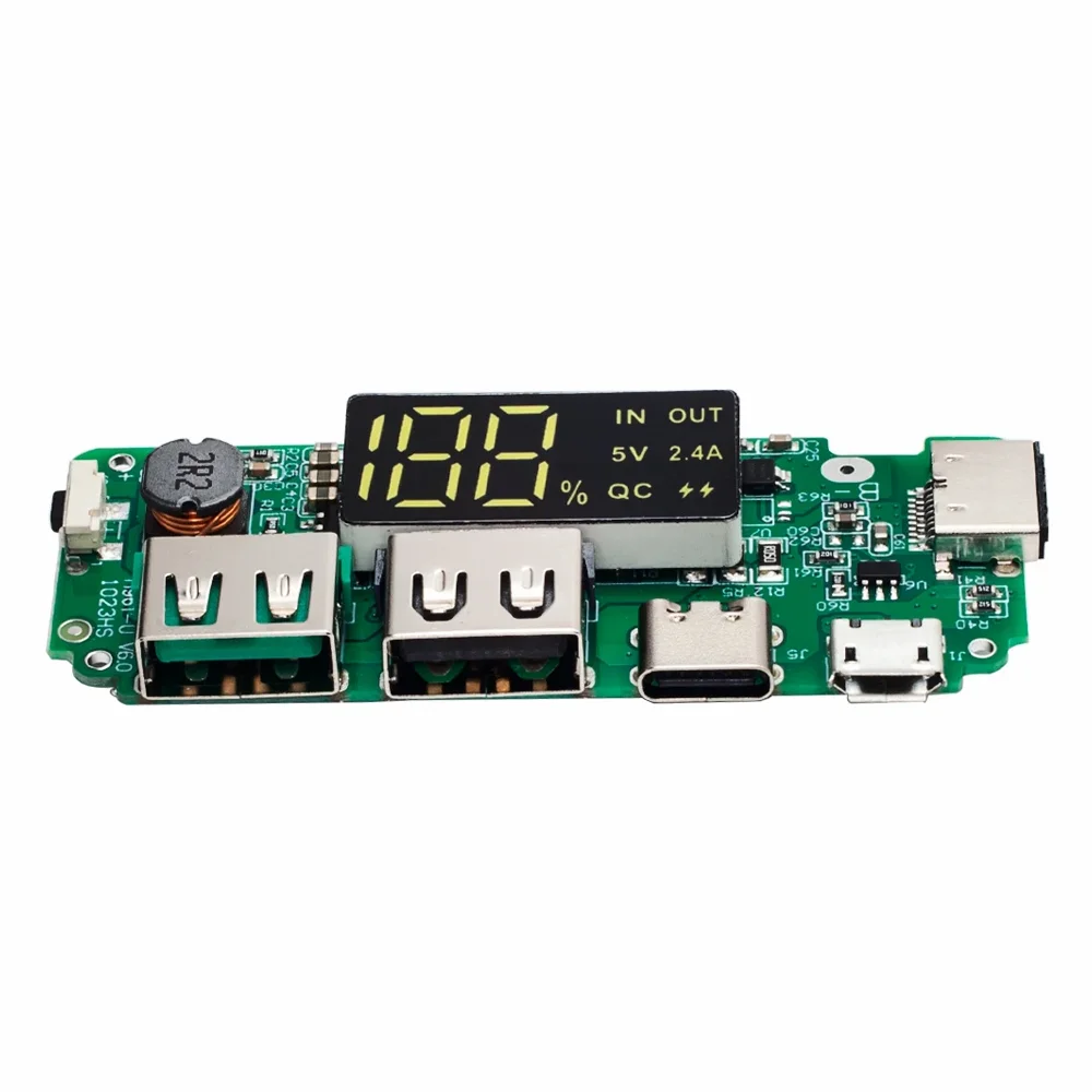 Buy Lithium Battery Charger Board LED Dual USB 5V 2.4A Micro/Type-C USB Mobile Power Bank 18650 Charging Module Circuit online at best price and delivery in islamabad rawalpindi lahore peshawar faisalabad karachi hyderabad quetta wah taxila multan sialkot mardan Pakistan