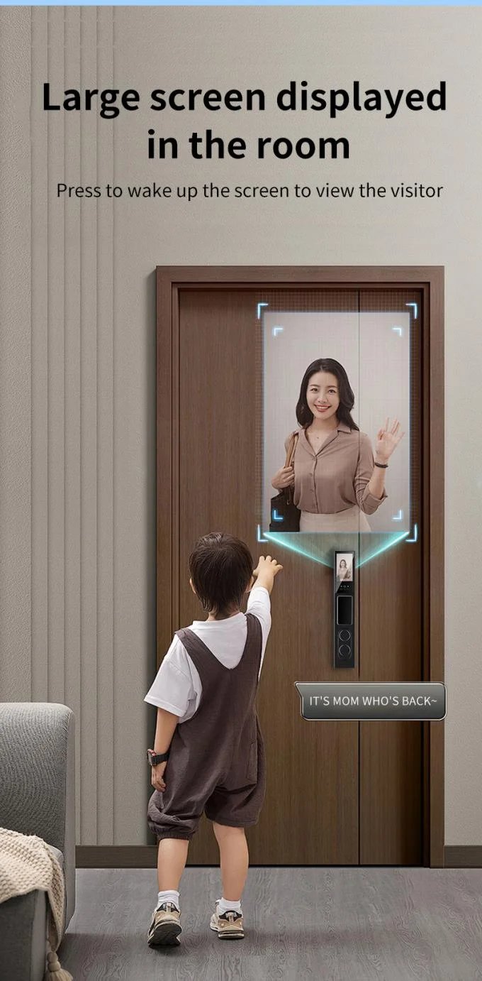 Buy S555 Smart Door Lock with 7.4V 5000mAh Battery 40-110mm Door Thickness CNC Process Aluminum Alloy online at best price and delivery in islamabad rawalpindi lahore peshawar faisalabad karachi hyderabad quetta wah taxila multan sialkot mardan Pakistan 