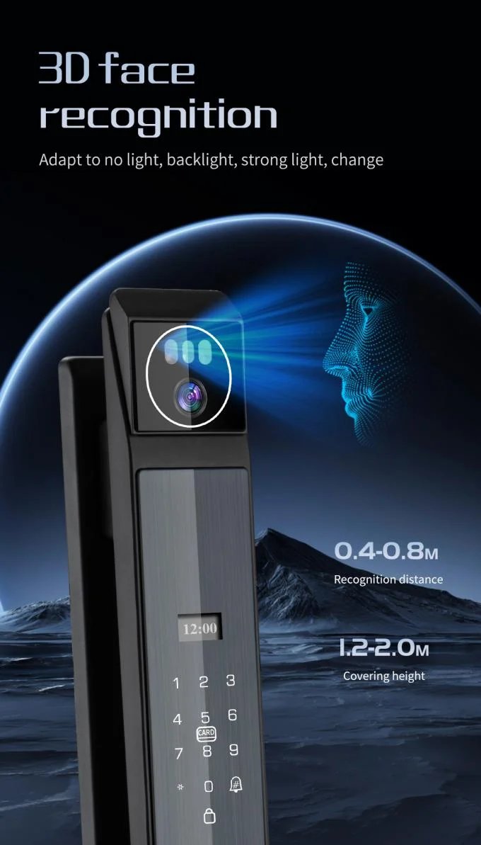 Buy S940max Smart Door Lock with 6068*24*240mm Mortise 5.5kg Weight and 40-110mm Door Thickness online at best price and delivery in islamabad rawalpindi lahore peshawar faisalabad karachi hyderabad quetta wah taxila multan sialkot mardan Pakistan 