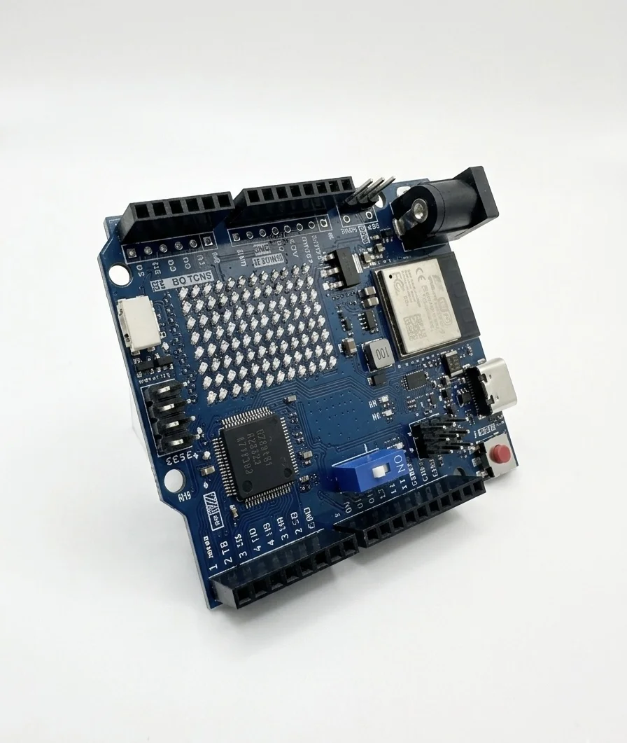Buy Arduino UNO R4 WiFi Development Board, supports Wi-Fi and Bluetooth online at best price and delivery in islamabad rawalpindi lahore peshawar faisalabad karachi hyderabad quetta wah taxila multan sialkot mardan Pakistan