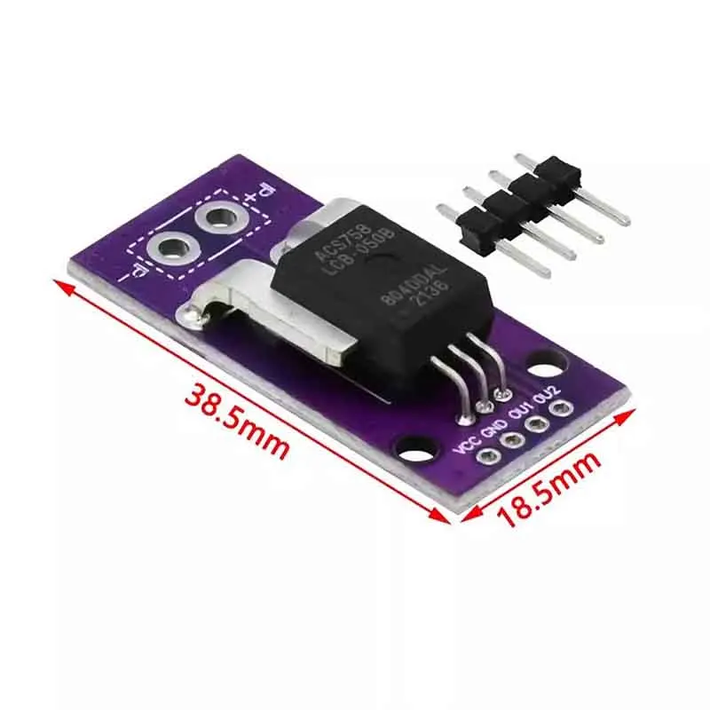 Buy HW-525 ACS758 100A Hall Effect Linear Current Sensor Module online at best price and delivery in islamabad rawalpindi lahore peshawar faisalabad karachi hyderabad quetta wah taxila multan sialkot mardan Pakistan