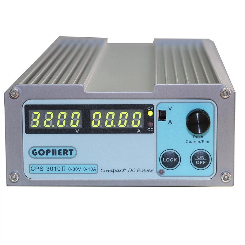 Buy Gophert CPS-3010II DC Power Supply – 0-30V 0-10A Adjustable Voltage & Current online at best price and delivery in islamabad rawalpindi lahore peshawar faisalabad karachi hyderabad quetta wah taxila multan sialkot mardan Pakistan