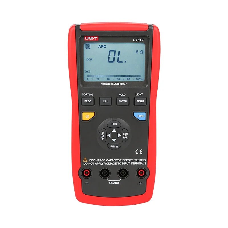 Buy UT612 LCR Meter – UNI-T Meters | Test & Measurement Tools and Solutions online at best price and delivery in islamabad rawalpindi lahore peshawar faisalabad karachi hyderabad quetta wah taxila multan sialkot mardan Pakistan