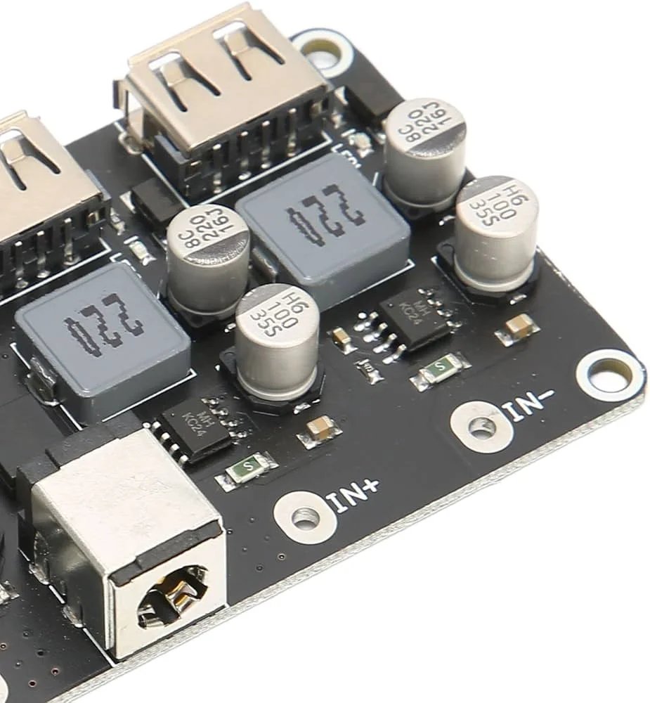 Buy 4-Port USB DC-DC Buck Converter / USB Fast Charging Power Supply Module online at best price and delivery in islamabad rawalpindi lahore peshawar faisalabad karachi hyderabad quetta wah taxila multan sialkot mardan Pakistan