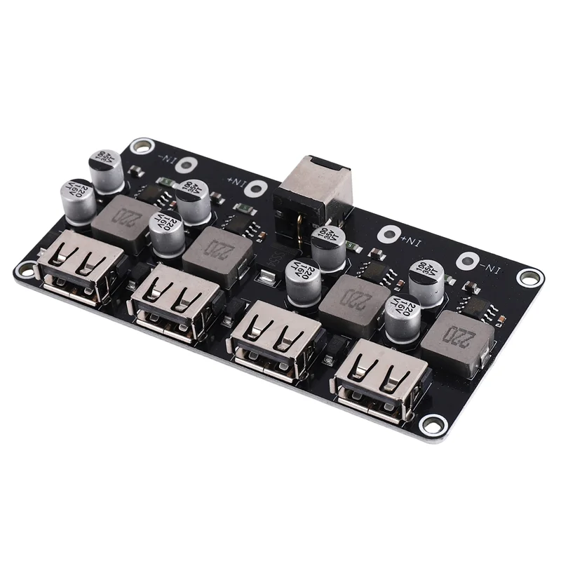 Buy 4-Port USB DC-DC Buck Converter / USB Fast Charging Power Supply Module online at best price and delivery in islamabad rawalpindi lahore peshawar faisalabad karachi hyderabad quetta wah taxila multan sialkot mardan Pakistan