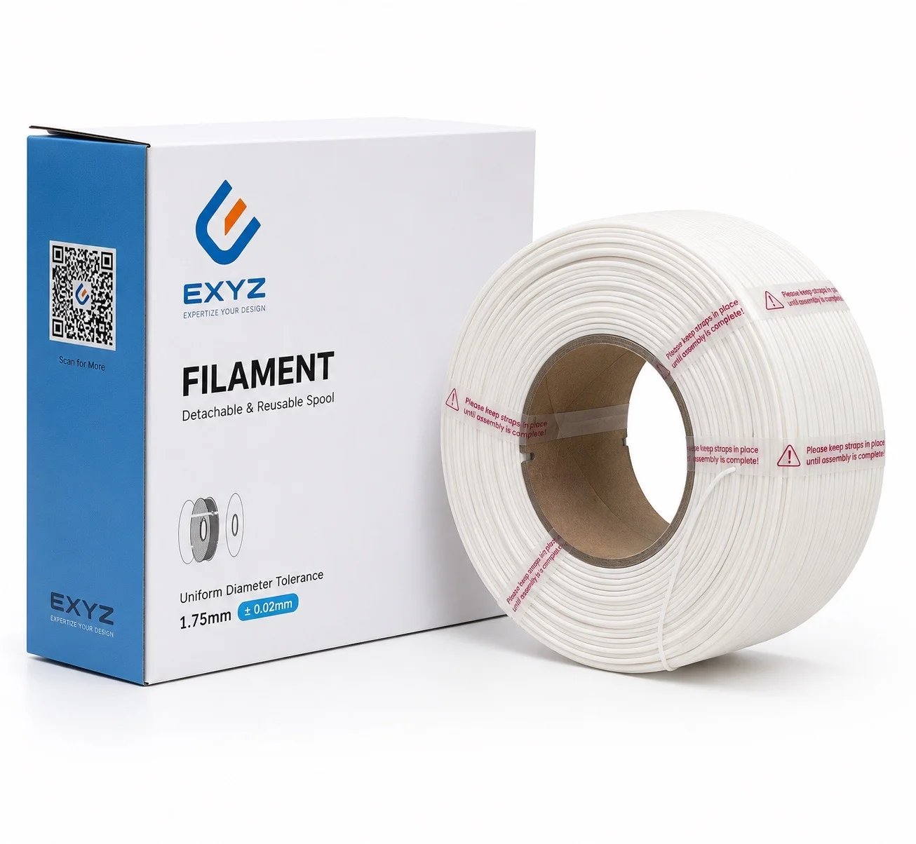 Buy EXYZ Refill PETG 1.75mm 3D Printer Filament 1kg/Roll online at best price and delivery in islamabad rawalpindi lahore peshawar faisalabad karachi hyderabad quetta wah taxila multan sialkot mardan Pakistan