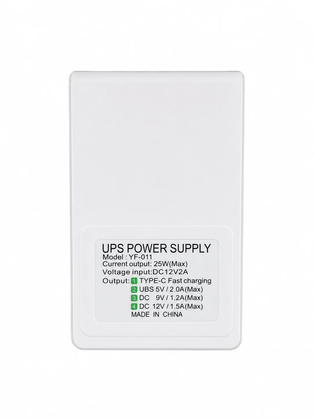 Buy Mini UPS DC to DC (12V / 9V) with 5V USB Output and PoE Output Power Over online at best price and delivery in islamabad rawalpindi lahore peshawar faisalabad karachi hyderabad quetta wah taxila multan sialkot mardan Pakistan