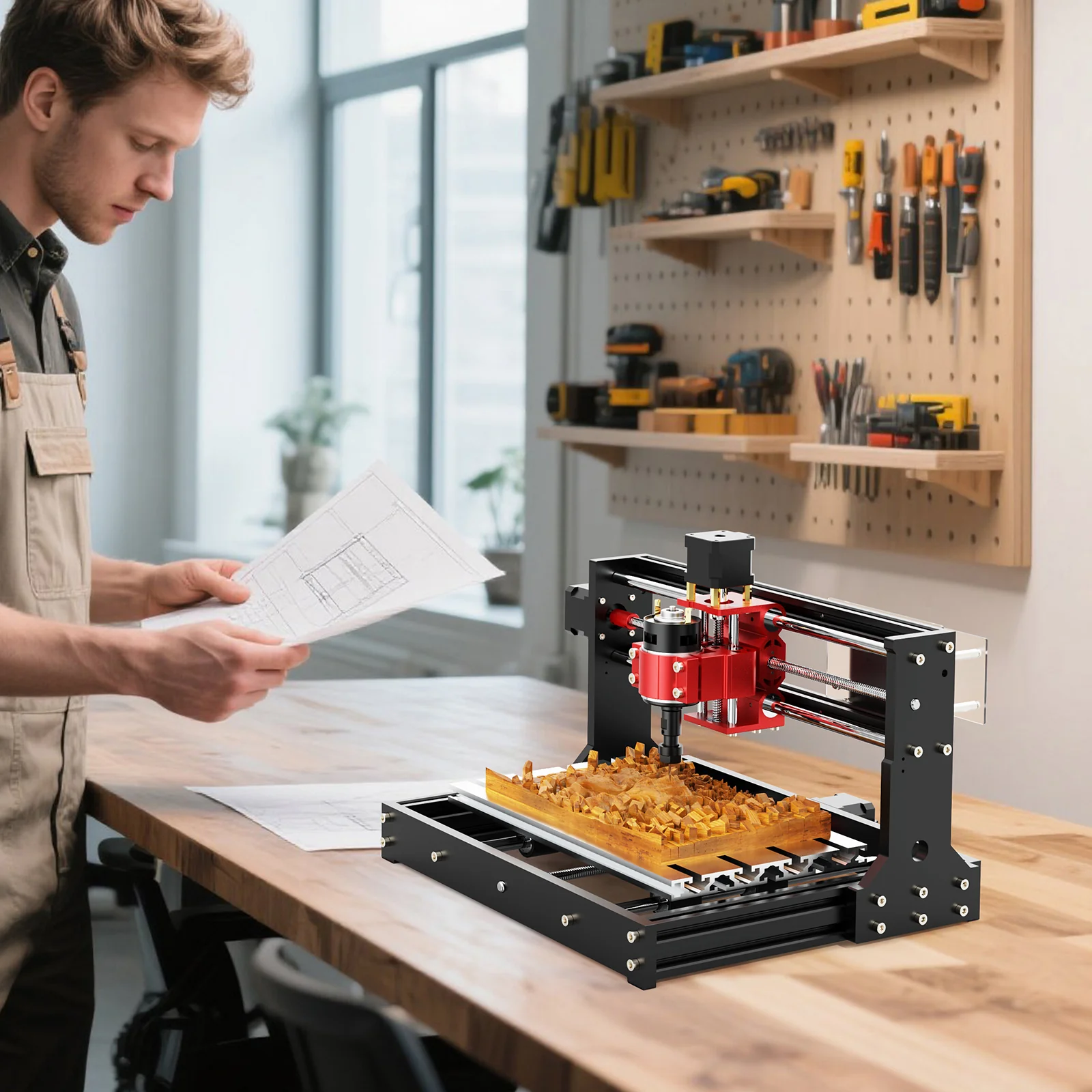 Buy Twotrees TTC3018 Pro CNC Router Machine online at best price and delivery in islamabad rawalpindi lahore peshawar faisalabad karachi hyderabad quetta wah taxila multan sialkot mardan Pakistan