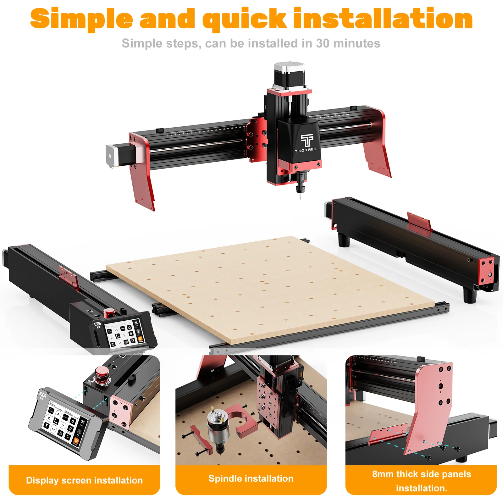 Buy Twotrees TTC450 PRO CNC Router Machine online at best price and delivery in islamabad rawalpindi lahore peshawar faisalabad karachi hyderabad quetta wah taxila multan sialkot mardan Pakistan