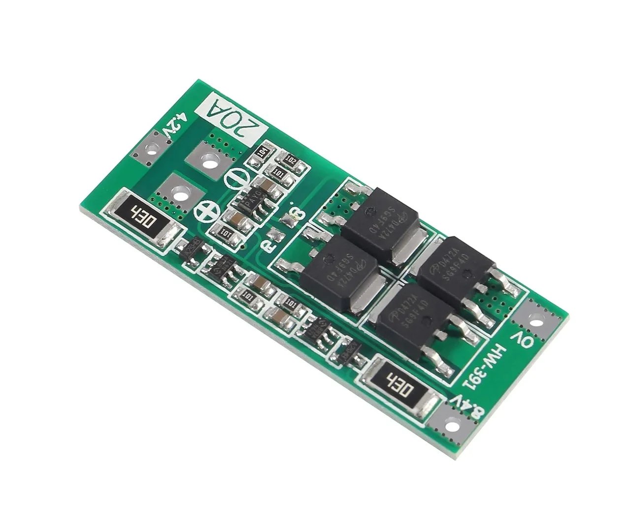 Buy 2S 20A 7.4V 8.4V 18650 Lithium Battery Protection Board BMS Balance Version online at best price and delivery in islamabad rawalpindi lahore peshawar faisalabad karachi hyderabad quetta wah taxila multan sialkot mardan Pakistan