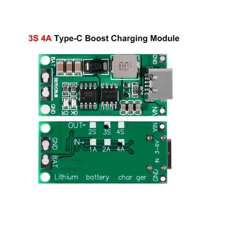 Buy 3S-4A  18650  Lithium Ion Charger Type C to 3S 12.6V 4A Booster online at best price and delivery in islamabad rawalpindi lahore peshawar faisalabad karachi hyderabad quetta wah taxila multan sialkot mardan Pakistan