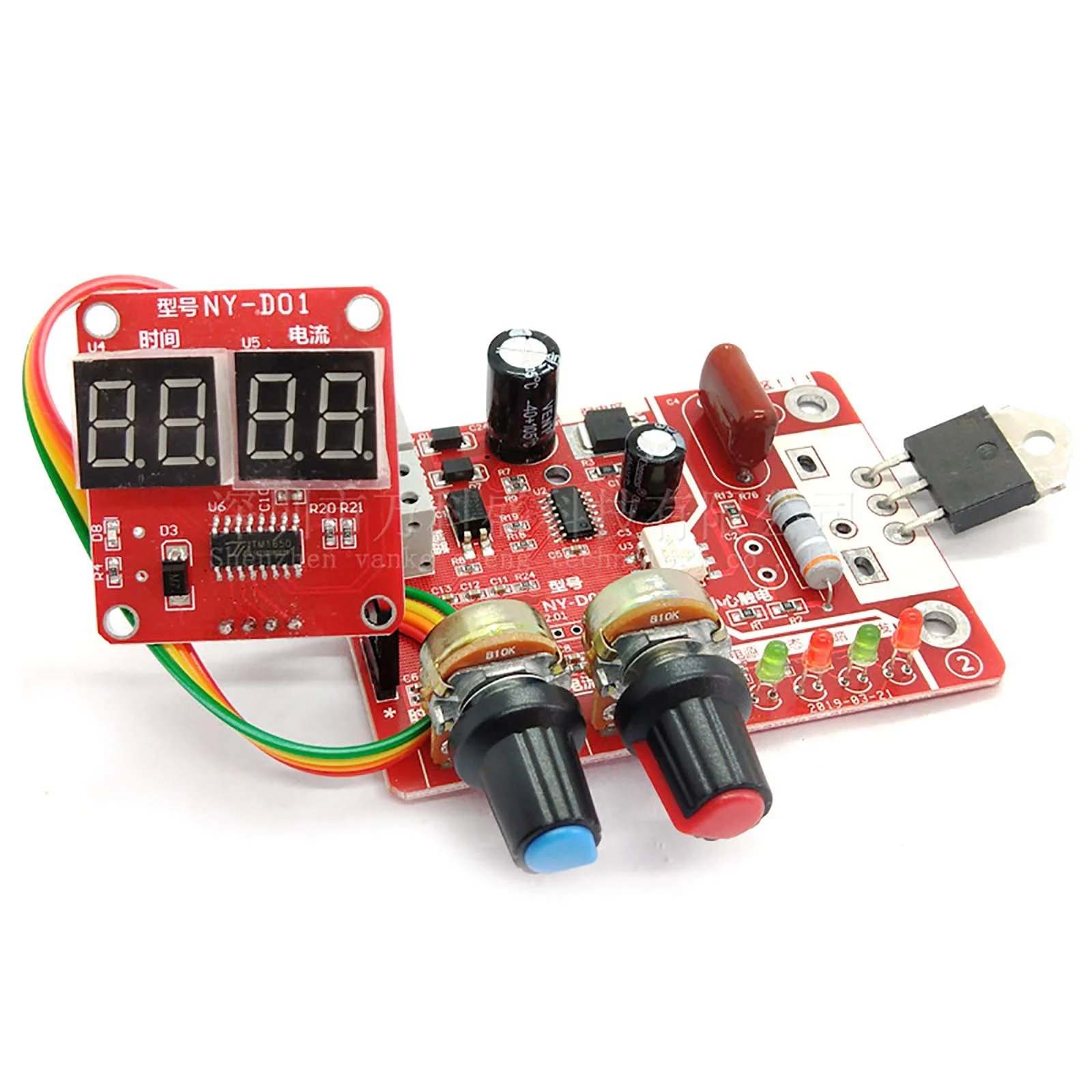 Buy AC9-12V NY-D01 Spot Welder Control Board – 40A/100A Digital Controller online at best price and delivery in islamabad rawalpindi lahore peshawar faisalabad karachi hyderabad quetta wah taxila multan sialkot mardan Pakistan